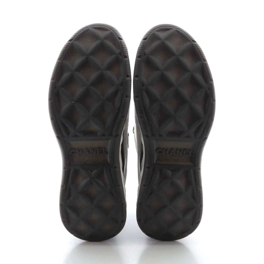 Women's CC Cap Toe Logo Sneakers Mixed Fibers