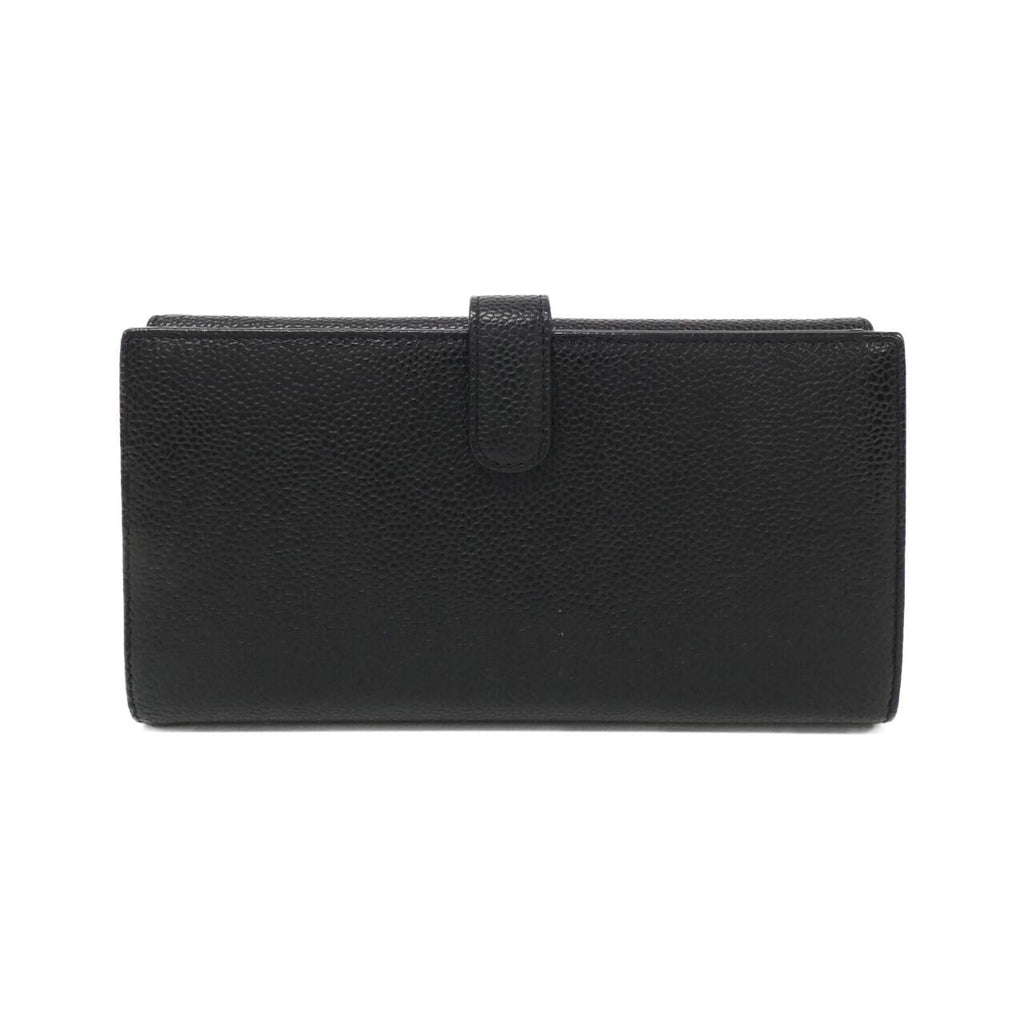 Chanel Timeless CC Caviar Skin Long Wallet