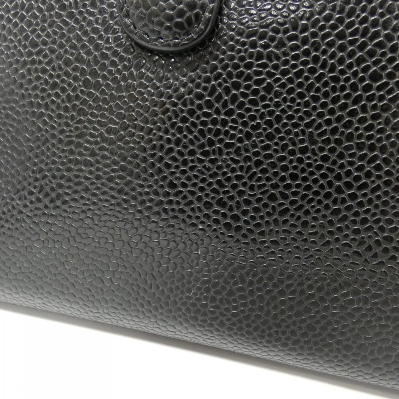 Chanel Timeless CC Caviar Skin Long Wallet