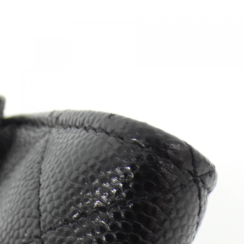 Chanel AP3061 Caviar Skin Chain Clutch