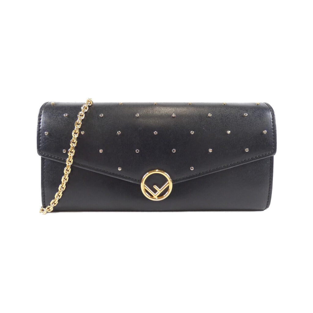 Fendi F is Fendi Calf Chain Wallet