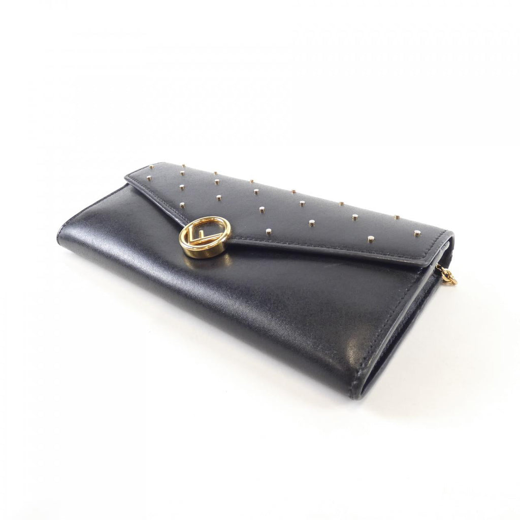 Fendi F is Fendi Calf Chain Wallet
