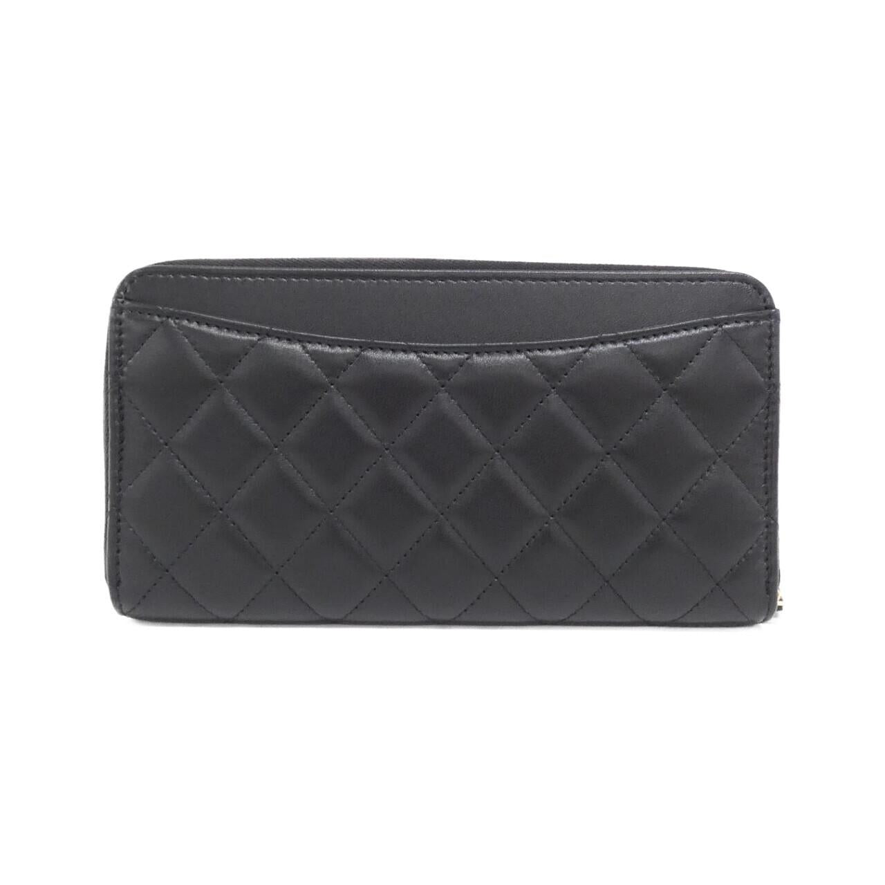 Chanel Timeless Classic Line Lambskin Long Wallet