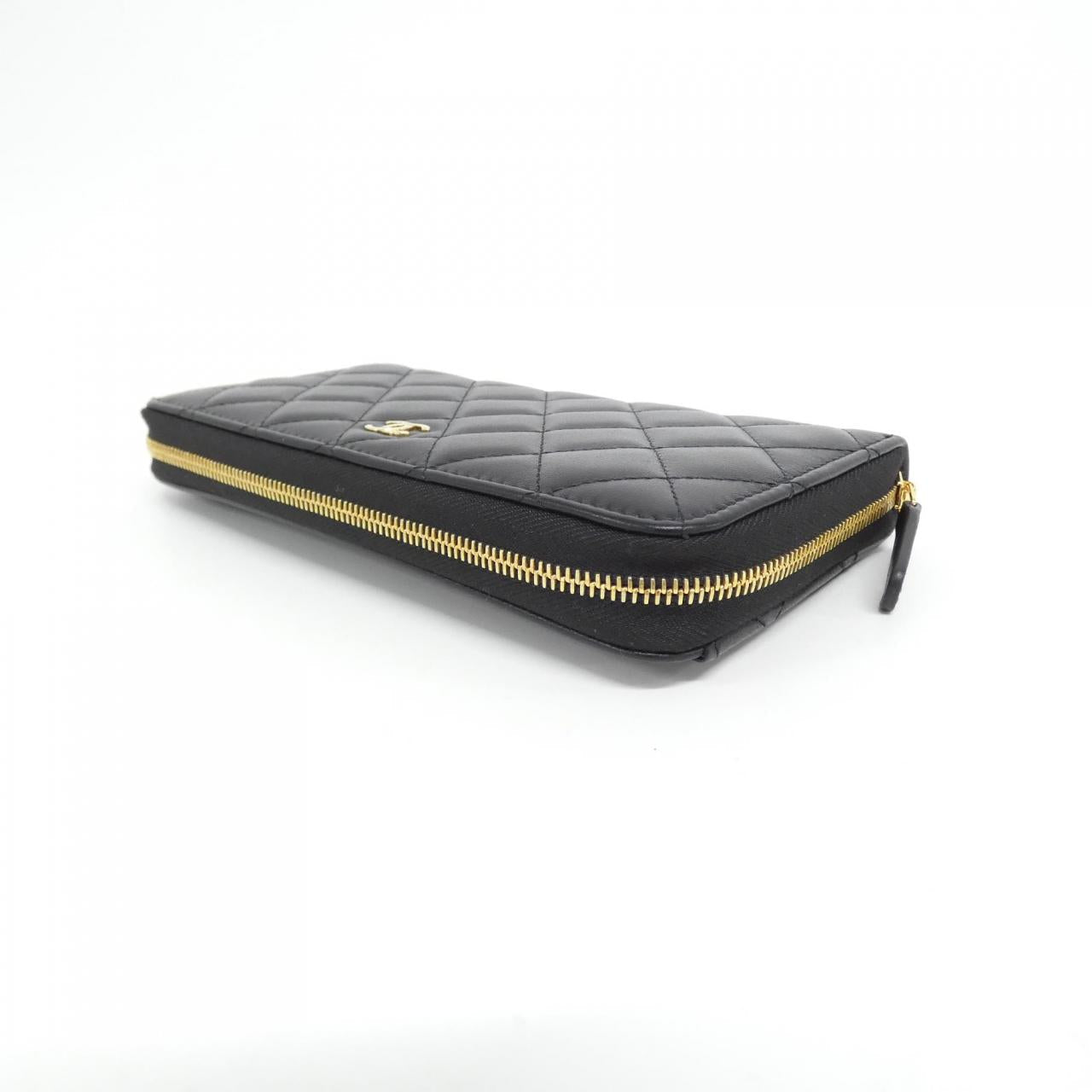 Chanel Timeless Classic Line Lambskin Long Wallet