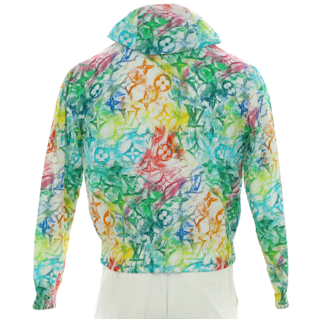 Men's Windbreaker Limited Edition Monogram Pastel Multicolor Polyamide