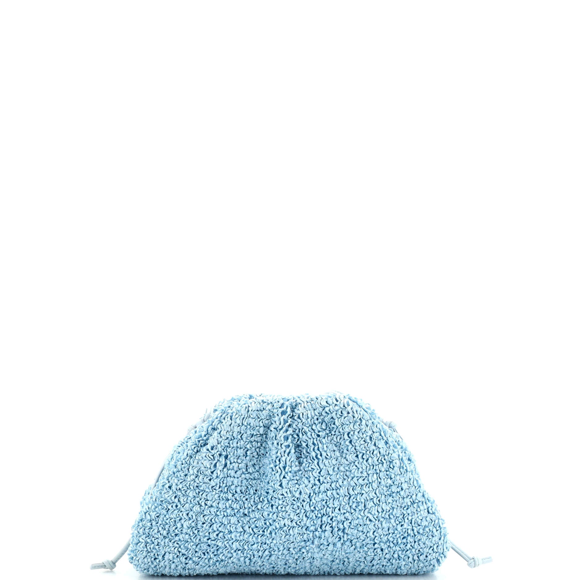 The Pouch Curly Raffia Mini