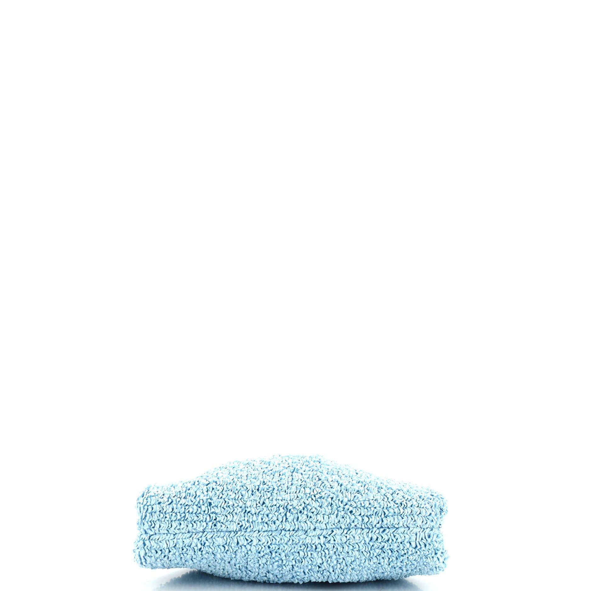 The Pouch Curly Raffia Mini