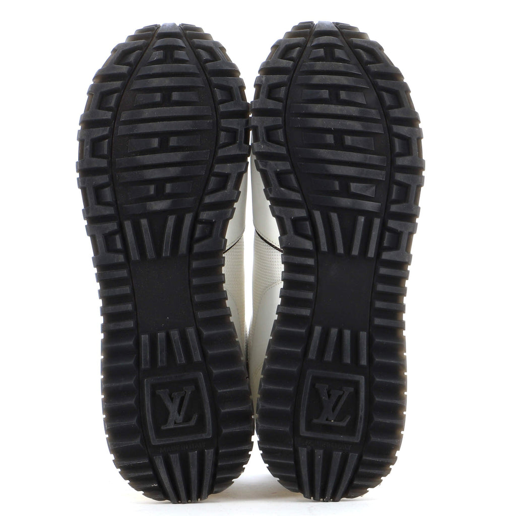 Women's Run Away Sneakers Mesh with Monogram Canvas and Leather