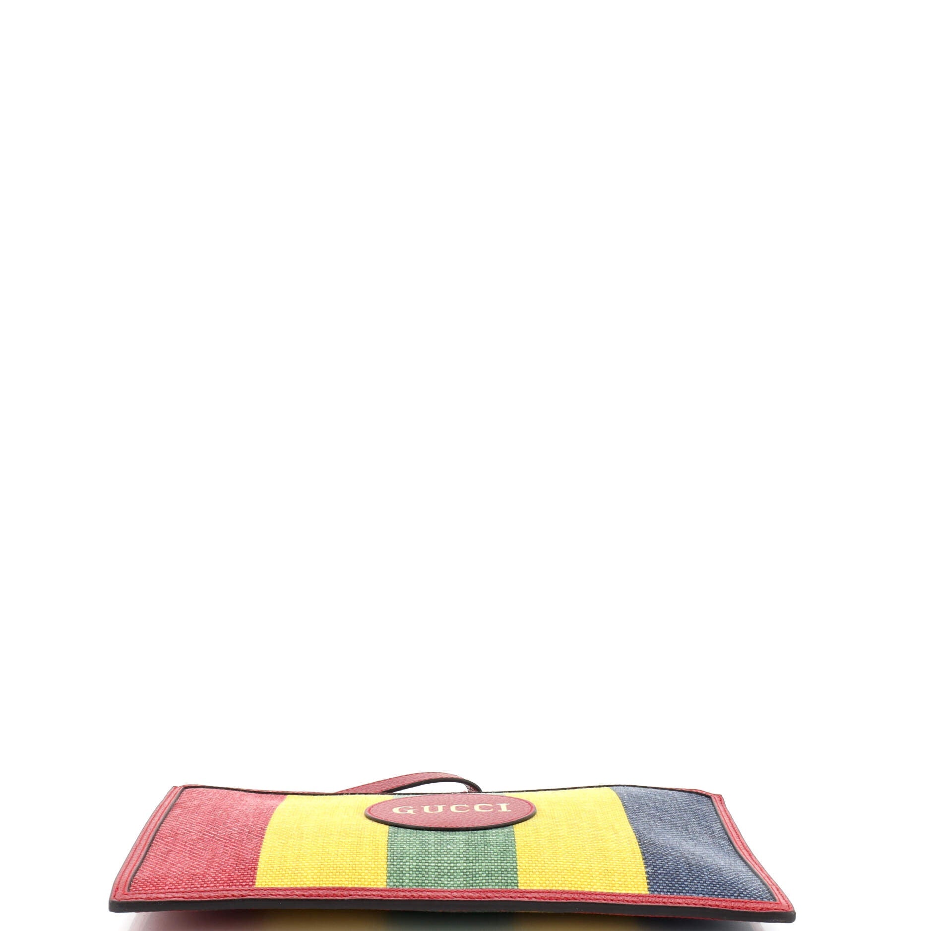 Wristlet Clutch Baiadera Striped Canvas