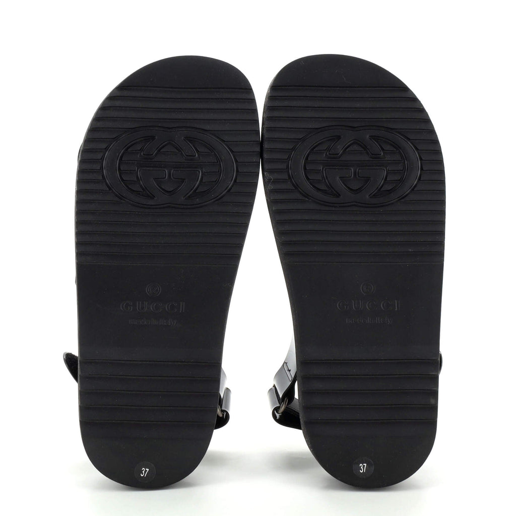 Women's Mini GG Slingback Sandals Rubber