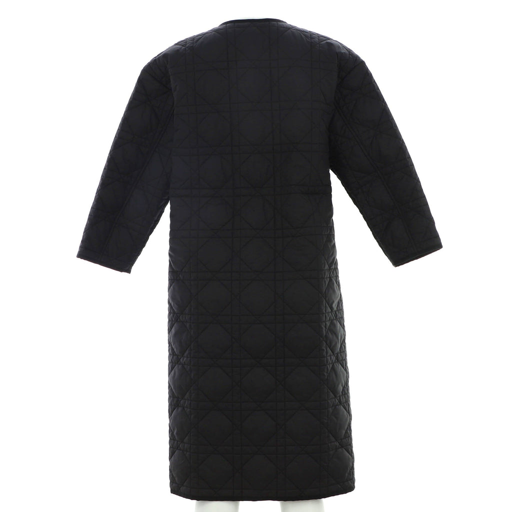 Women's Belted Long Coat Macrocannage Polyester