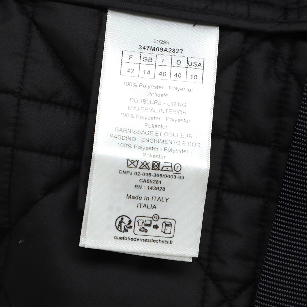 Women's Belted Long Coat Macrocannage Polyester