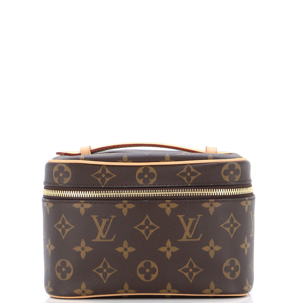 Nice Vanity Case Monogram Canvas Mini
