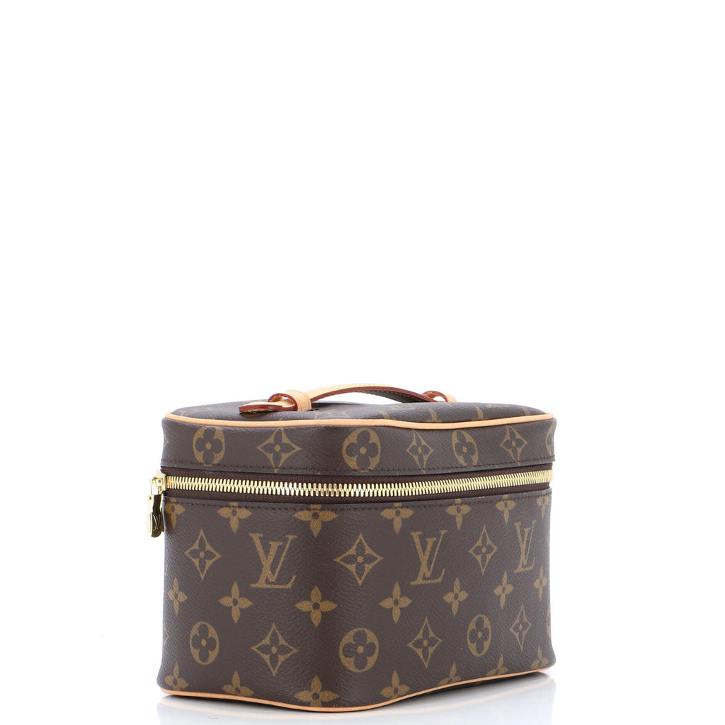 Nice Vanity Case Monogram Canvas Mini