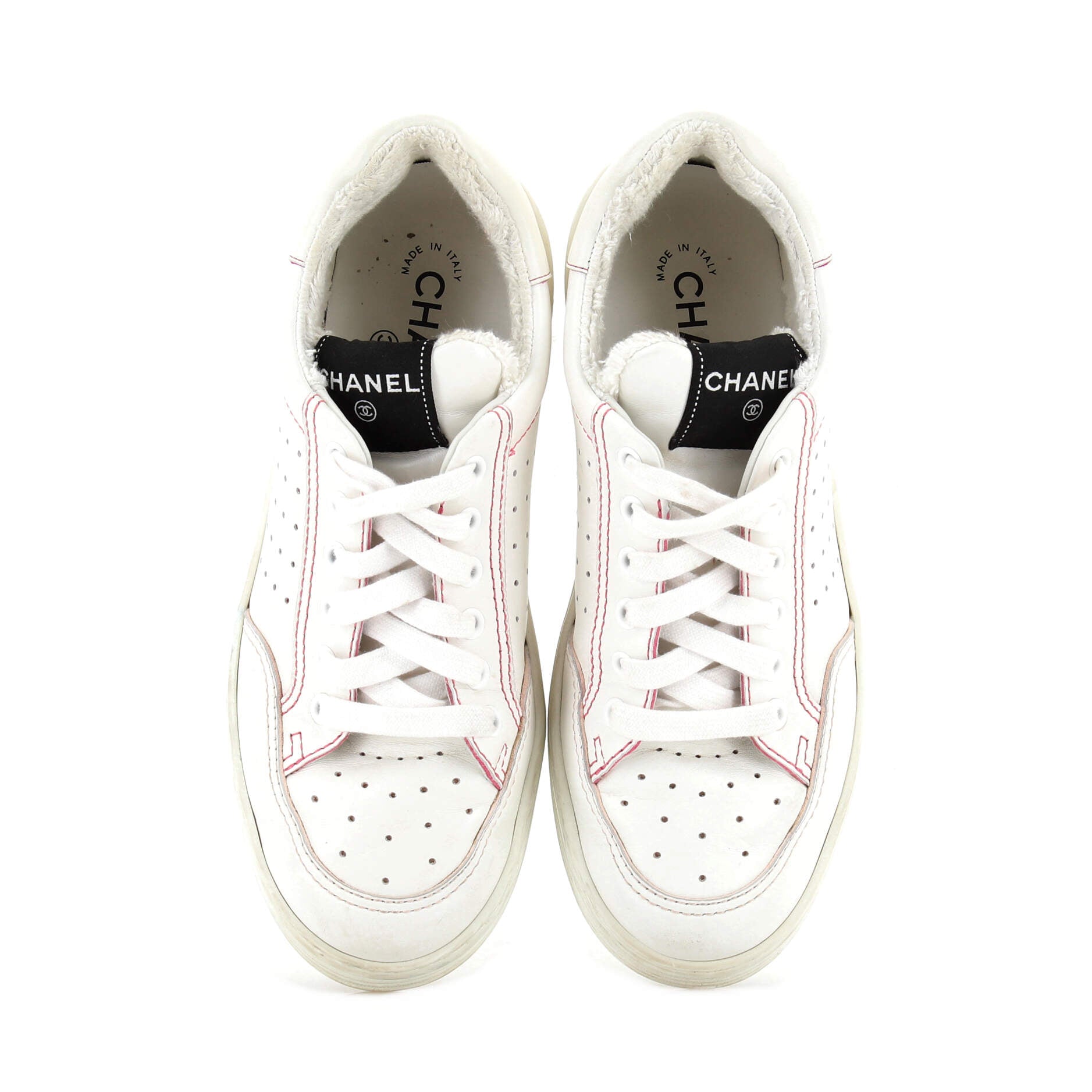 Women's Logo Low-Top Sneakers Leather