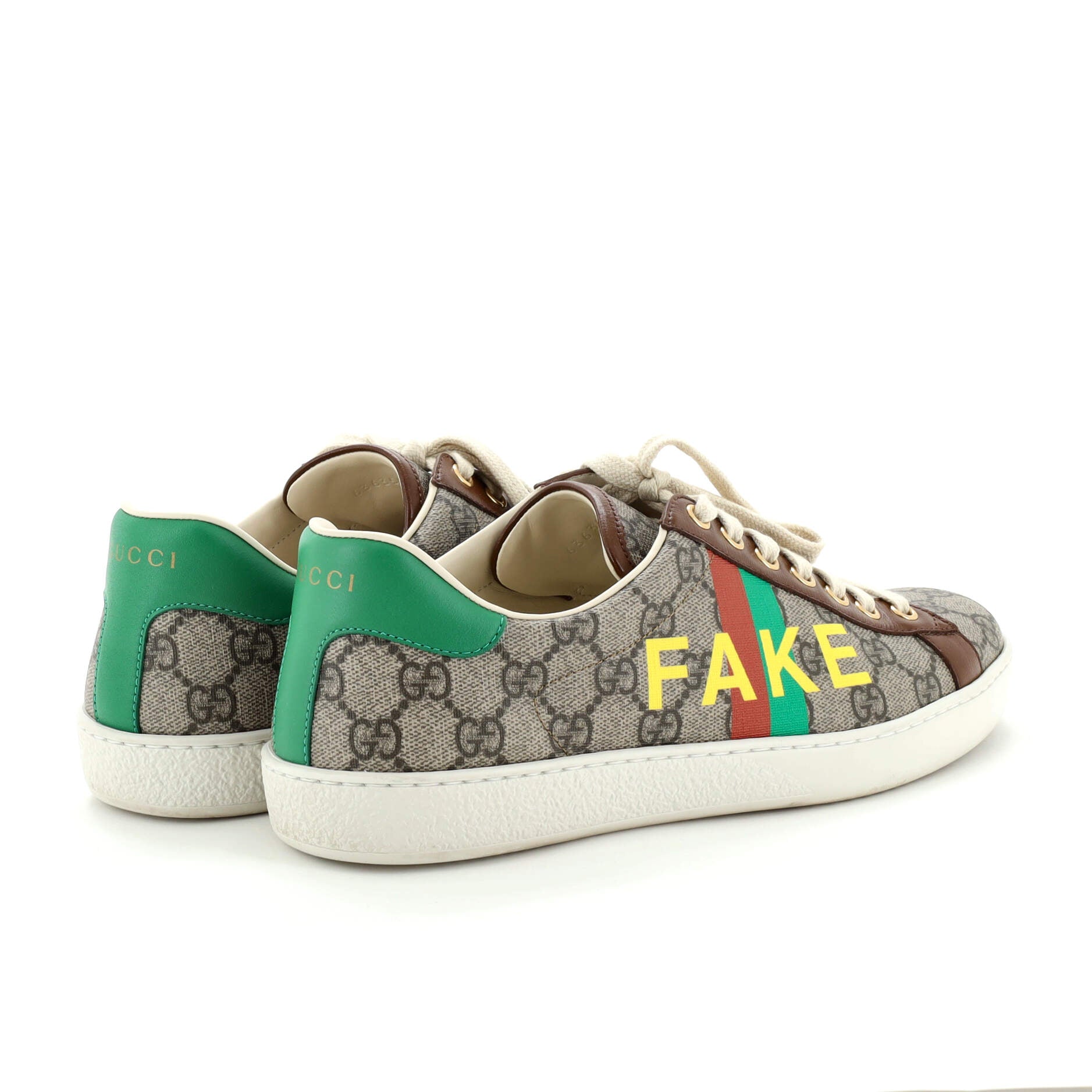 Fake/Not Ace Sneakers GG Coated Canvas
