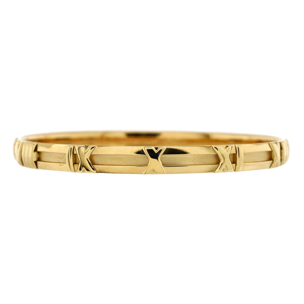 Atlas Bangle Bracelet 18K Yellow Gold