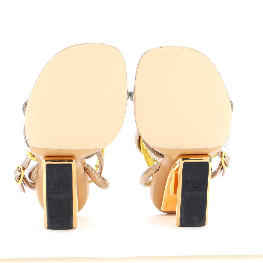 Women's First Strappy Heeled Sandals Leather