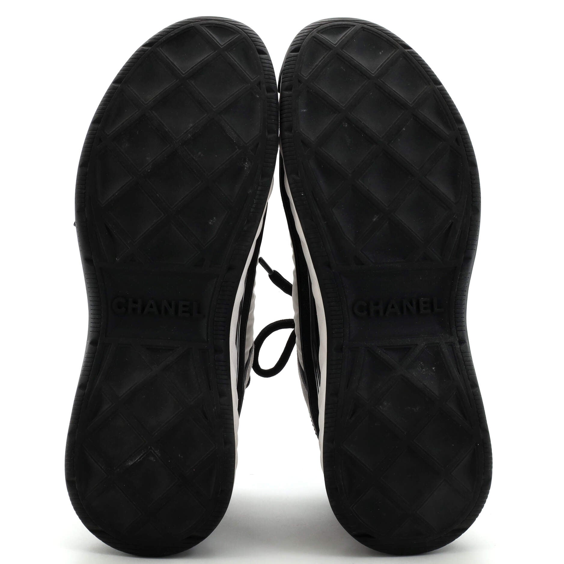 Women's CC Cap Toe Logo Sneakers Mixed Fibers