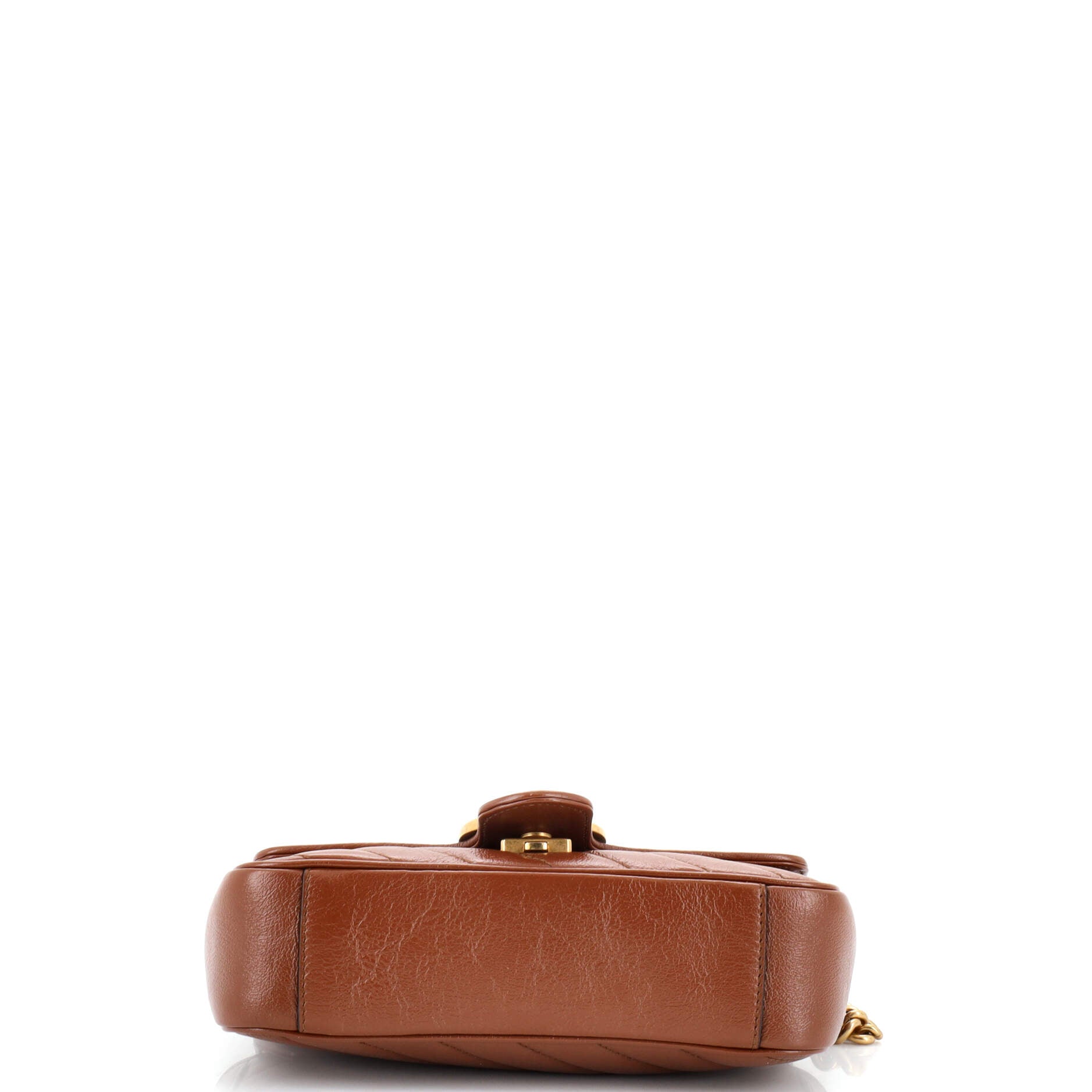 GG Marmont Flap Bag Diagonal Quilted Leather Mini