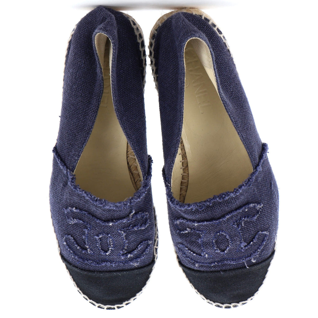 Women's CC Cap Toe Espadrilles Canvas