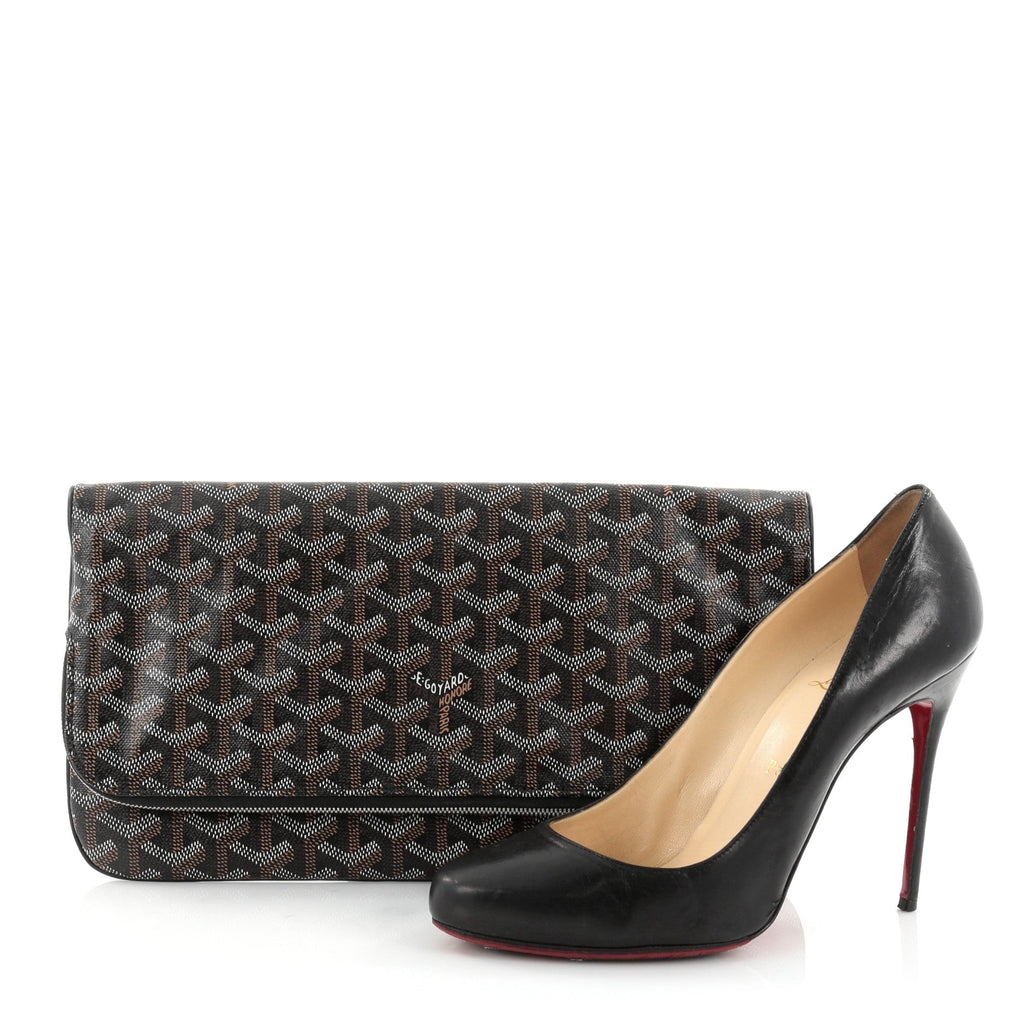 Saint Marie Clutch Coated Canvas