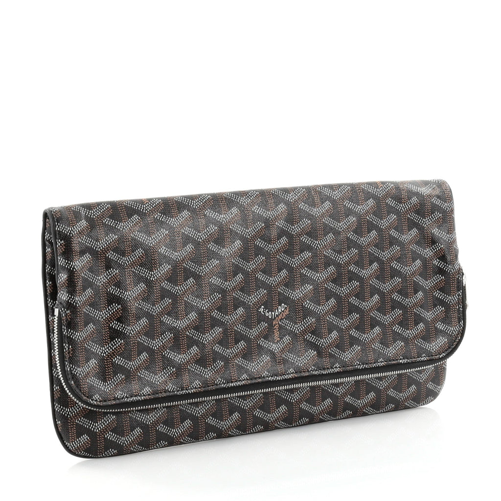 Saint Marie Clutch Coated Canvas