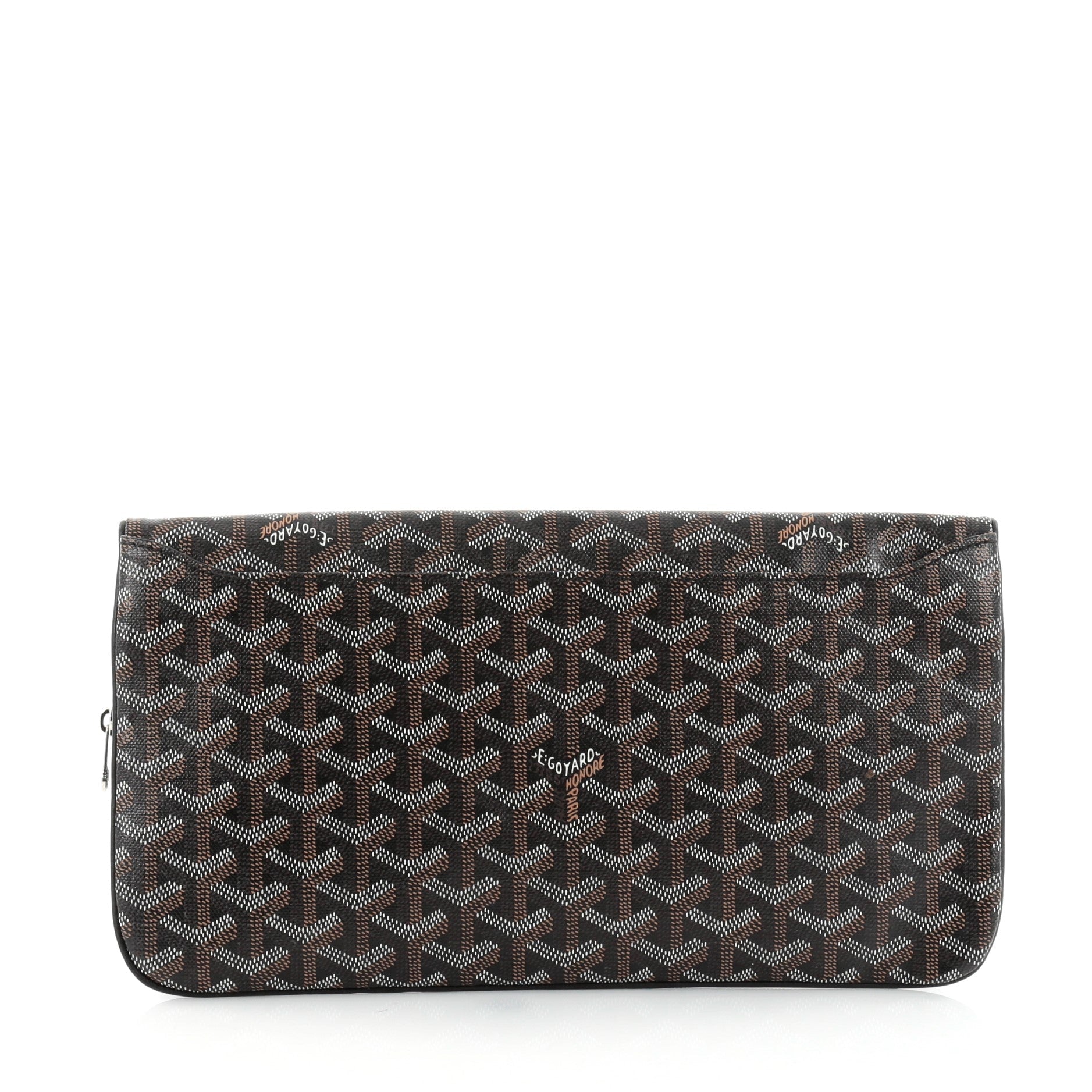 Saint Marie Clutch Coated Canvas