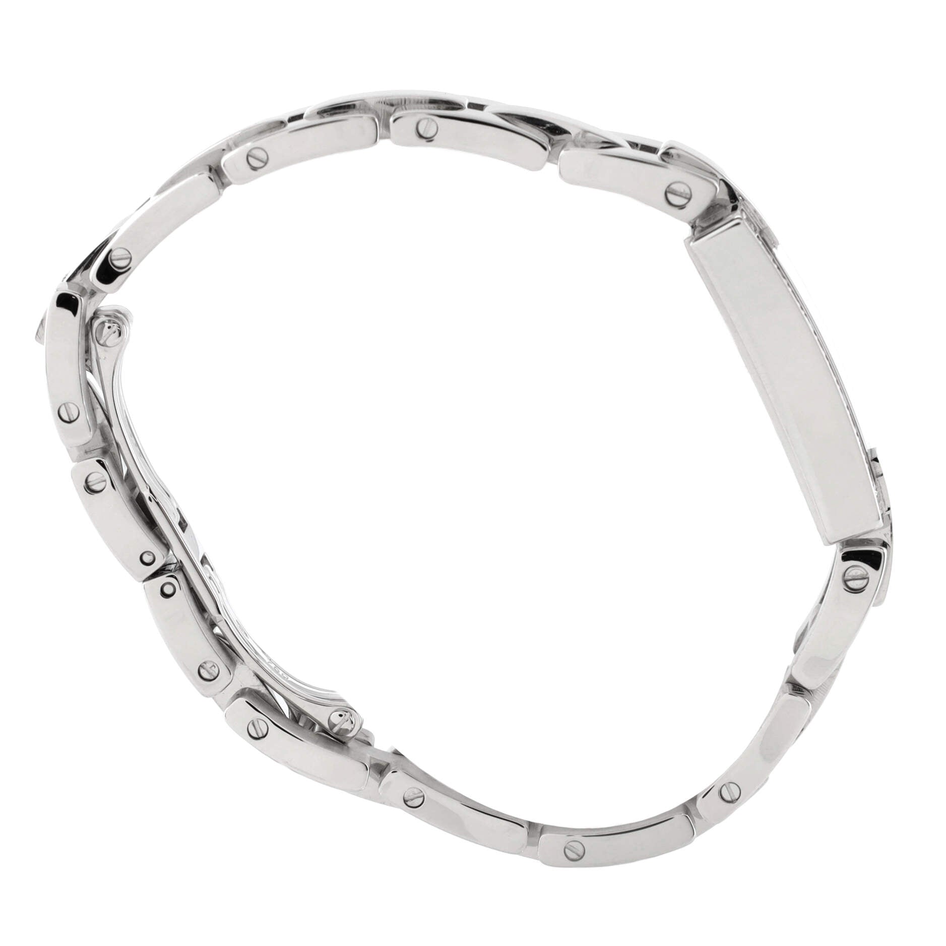 Ballerine Quartz Watch White Gold with Diamond Bezel 14