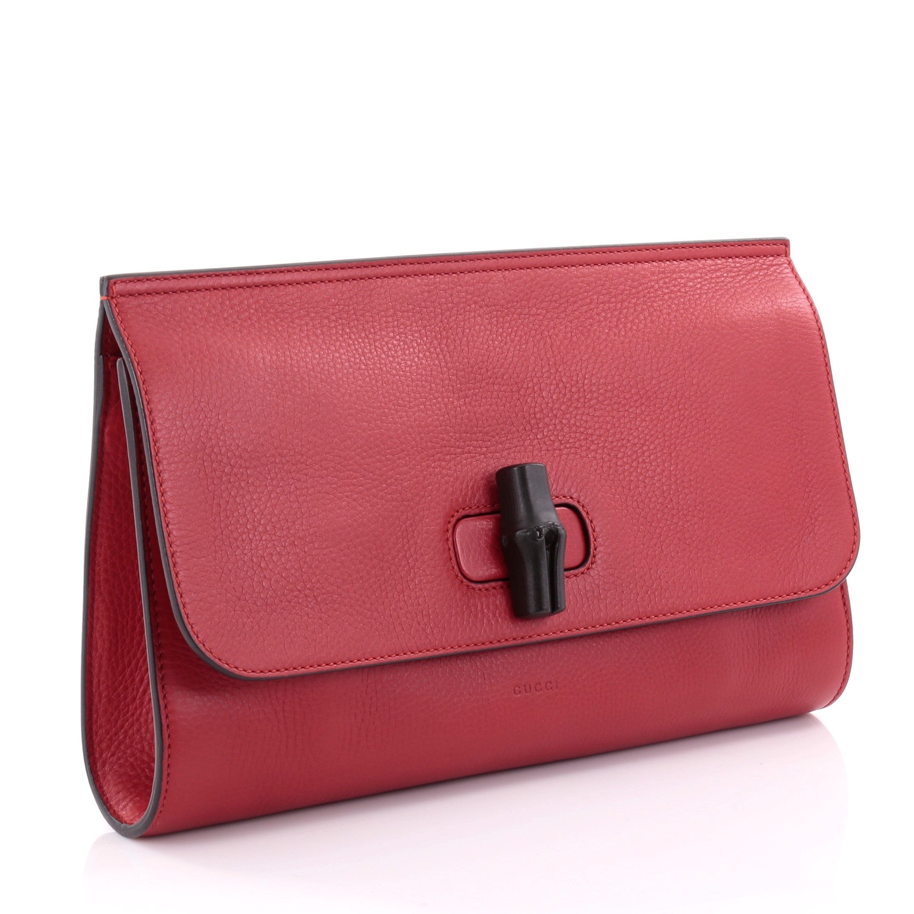 Bamboo Daily Clutch Leather