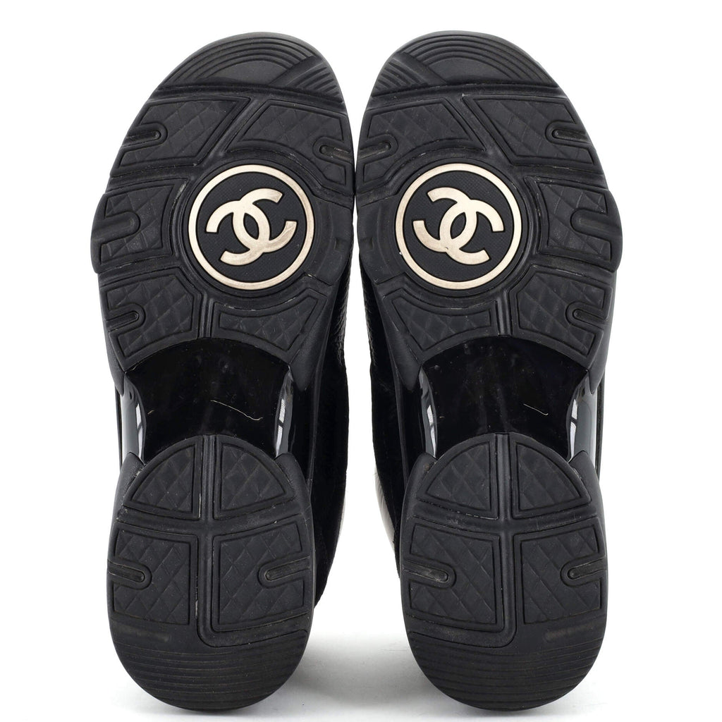 Women's CC Low-Top Sneakers Leather and Mesh