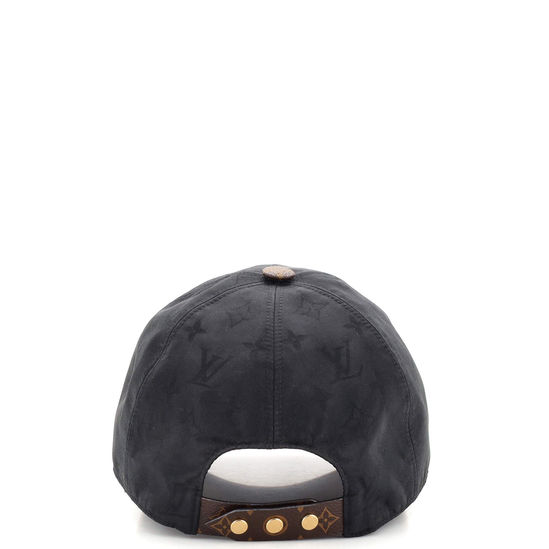 Cap Ou Pas Baseball Cap Monogram Silk and Polyester with Monogram Canvas