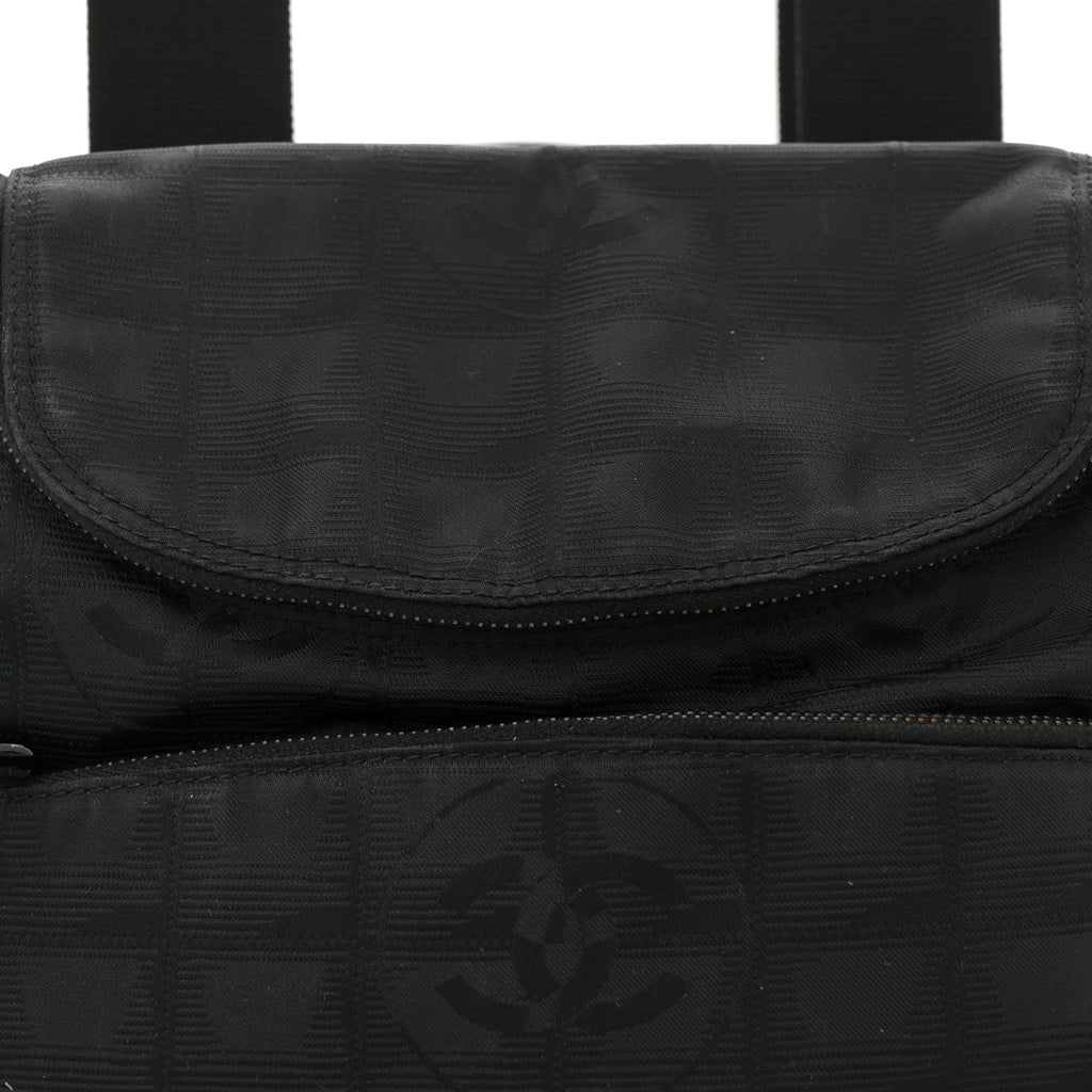 Nylon Travel Backpack Black
