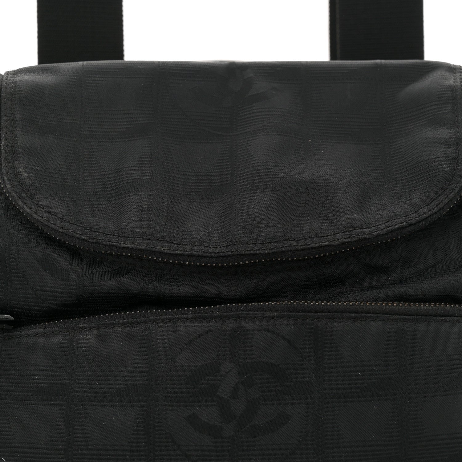 Nylon Travel Backpack Black