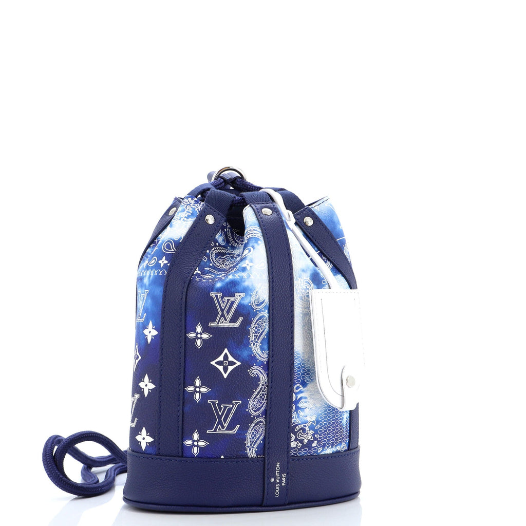 Louis Vuitton Randonnee Backpack Limited Edition Monogram Bandana Leather PM