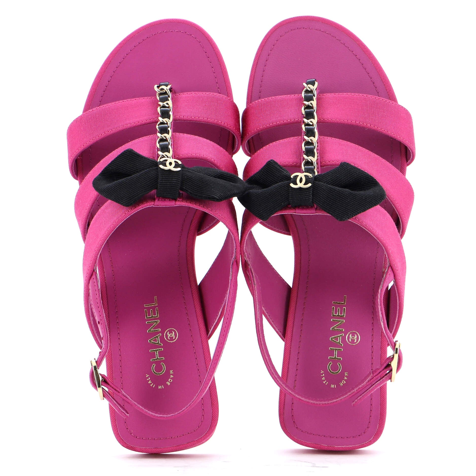 Women's Bow Gladiator Flat Sandals Mixed Materials