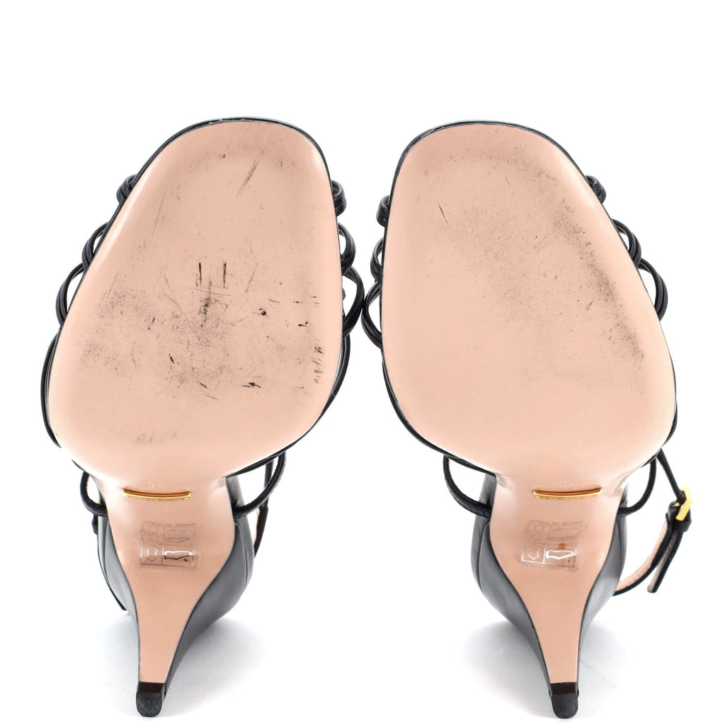Women's Isa Heeled Sandals Leather
