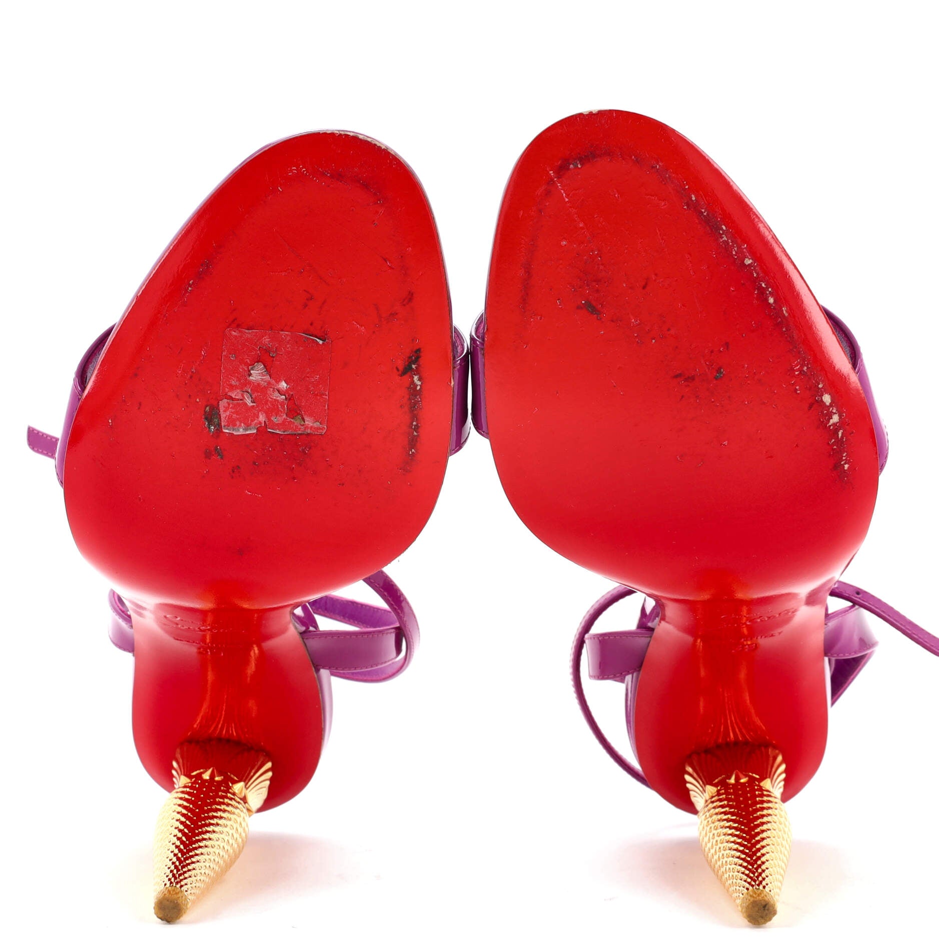 Women's Lipqueen Heeled Sandals Patent 100