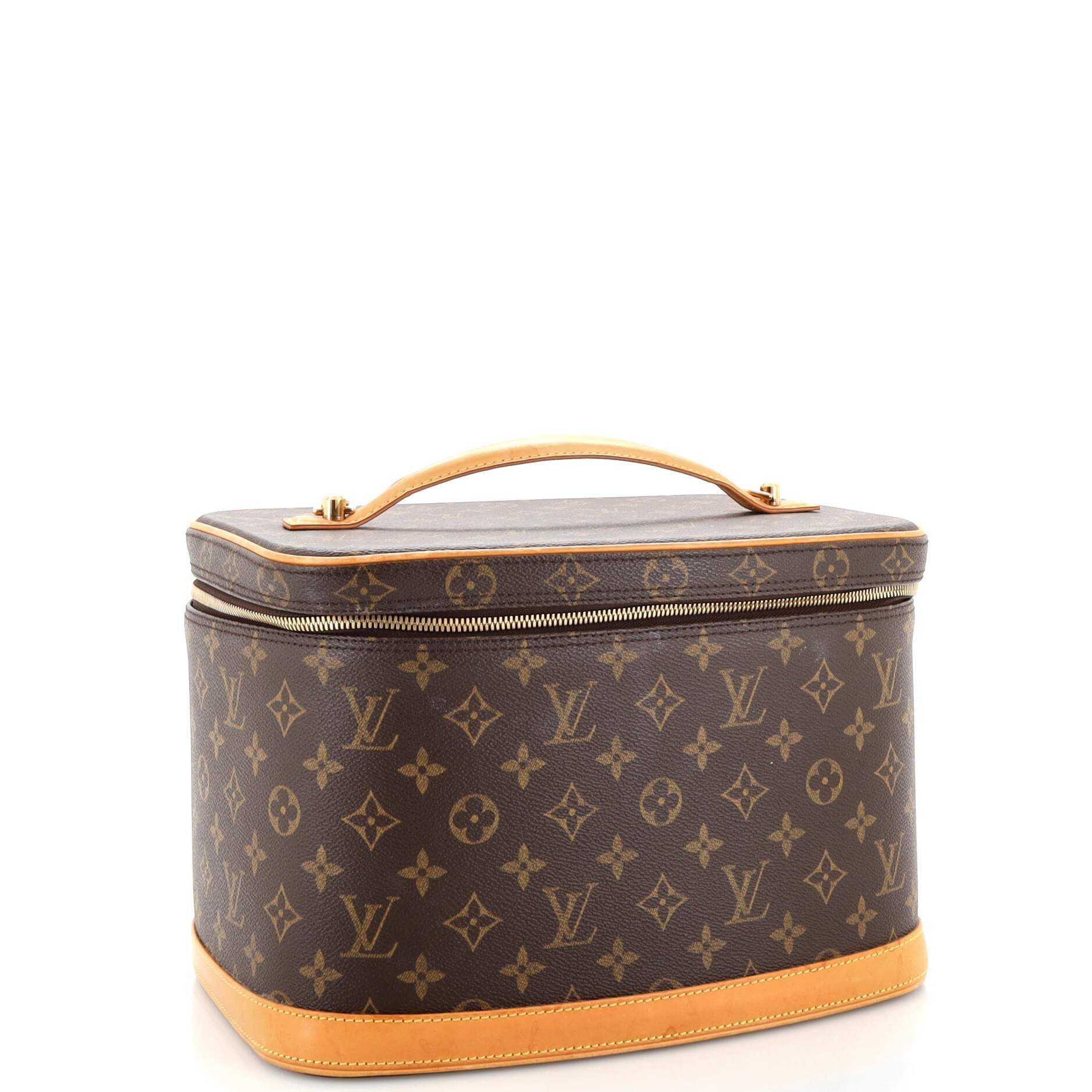 Nice Train Case Monogram Canvas