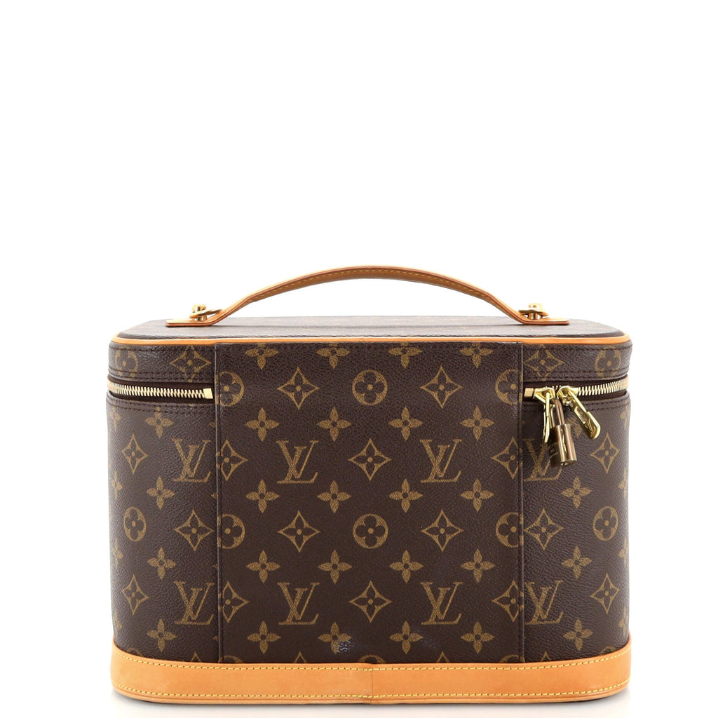 Nice Train Case Monogram Canvas
