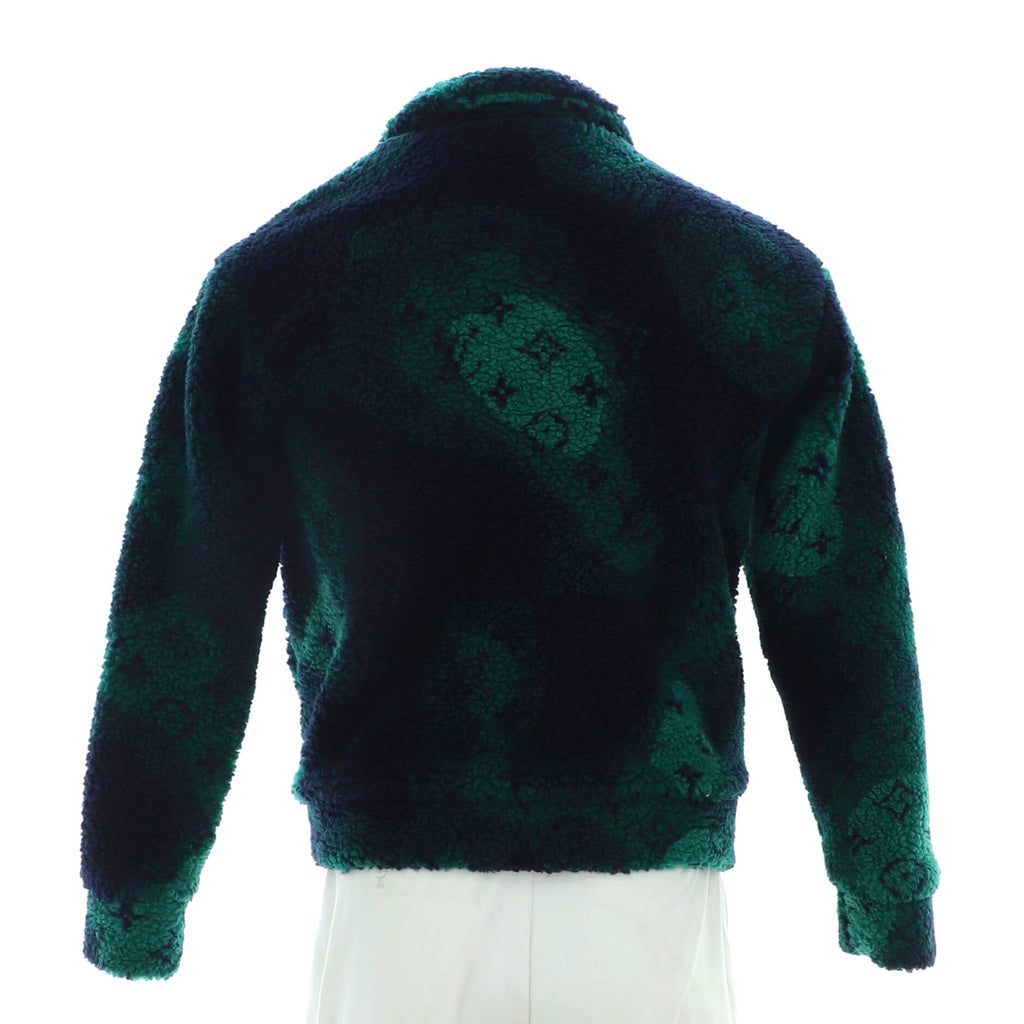 Men's Camouflage Zip Up Jacket Monogram Fleece