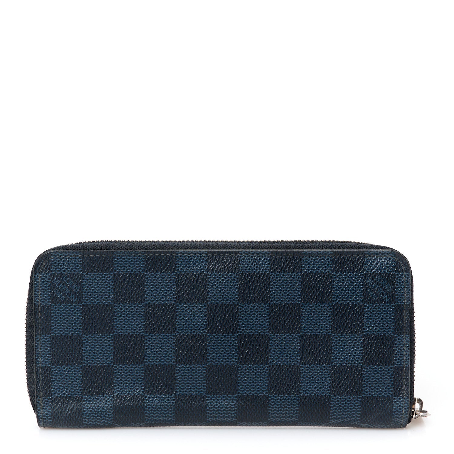 Damier Cobalt Zippy Wallet Vertical