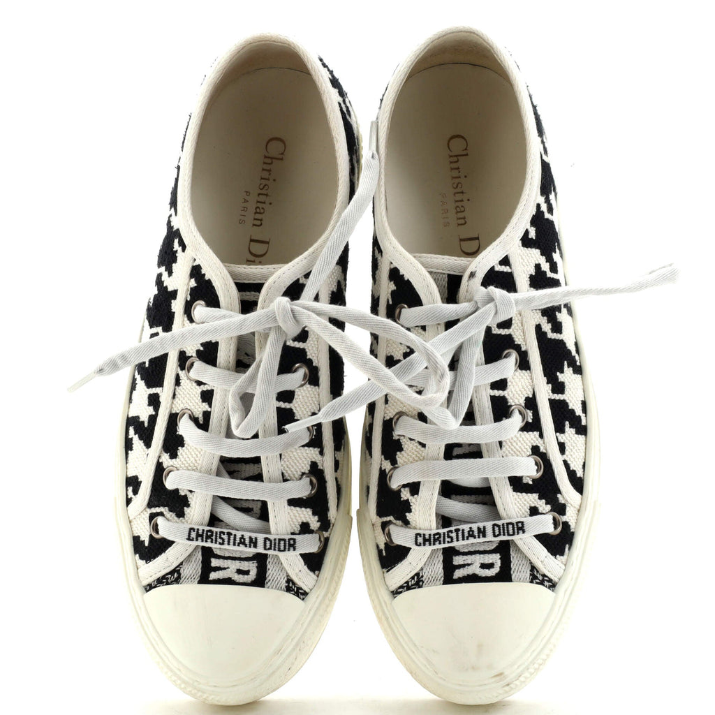 Women's Walk'N'Dior Sneakers Printed Canvas