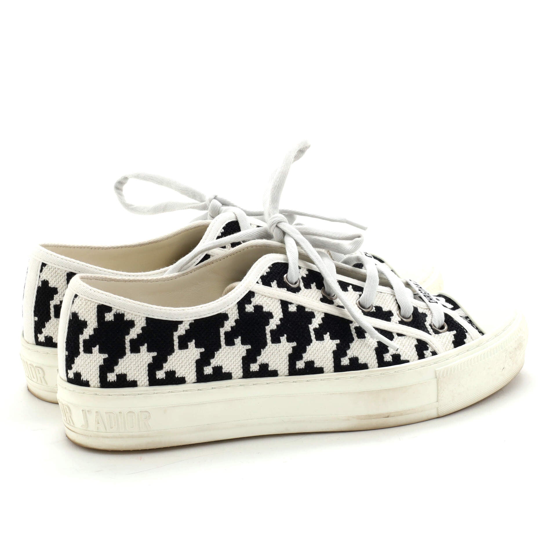 Women's Walk'N'Dior Sneakers Printed Canvas