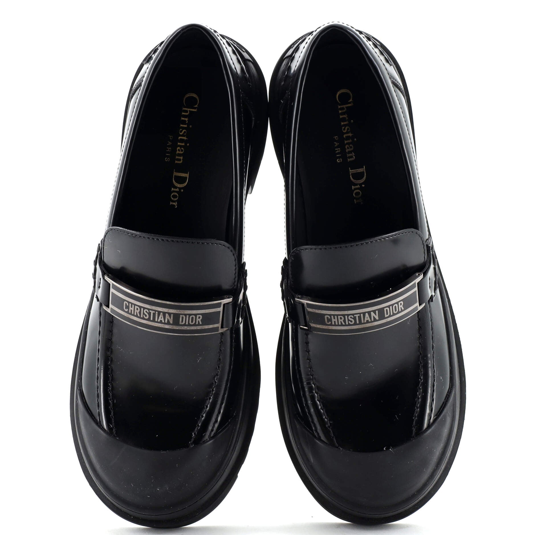 Women's Code Platform Loafers Leather