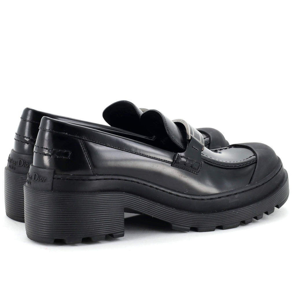 Women's Code Platform Loafers Leather