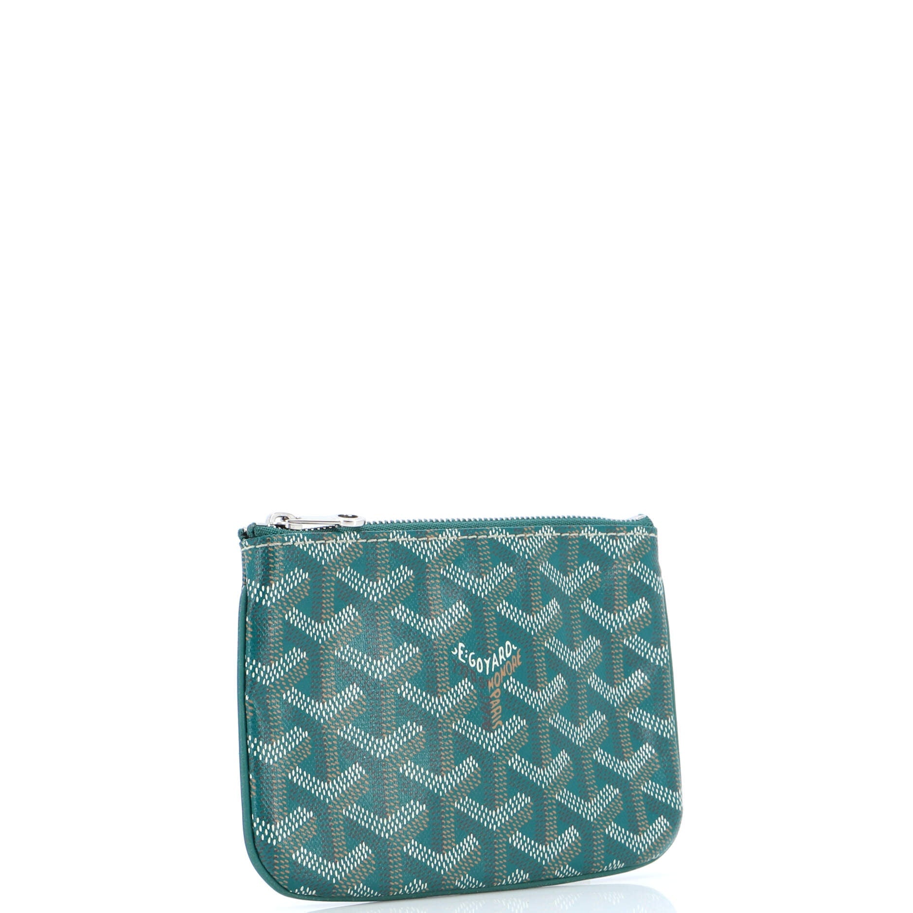 Senat Zip Pouch Coated Canvas Mini