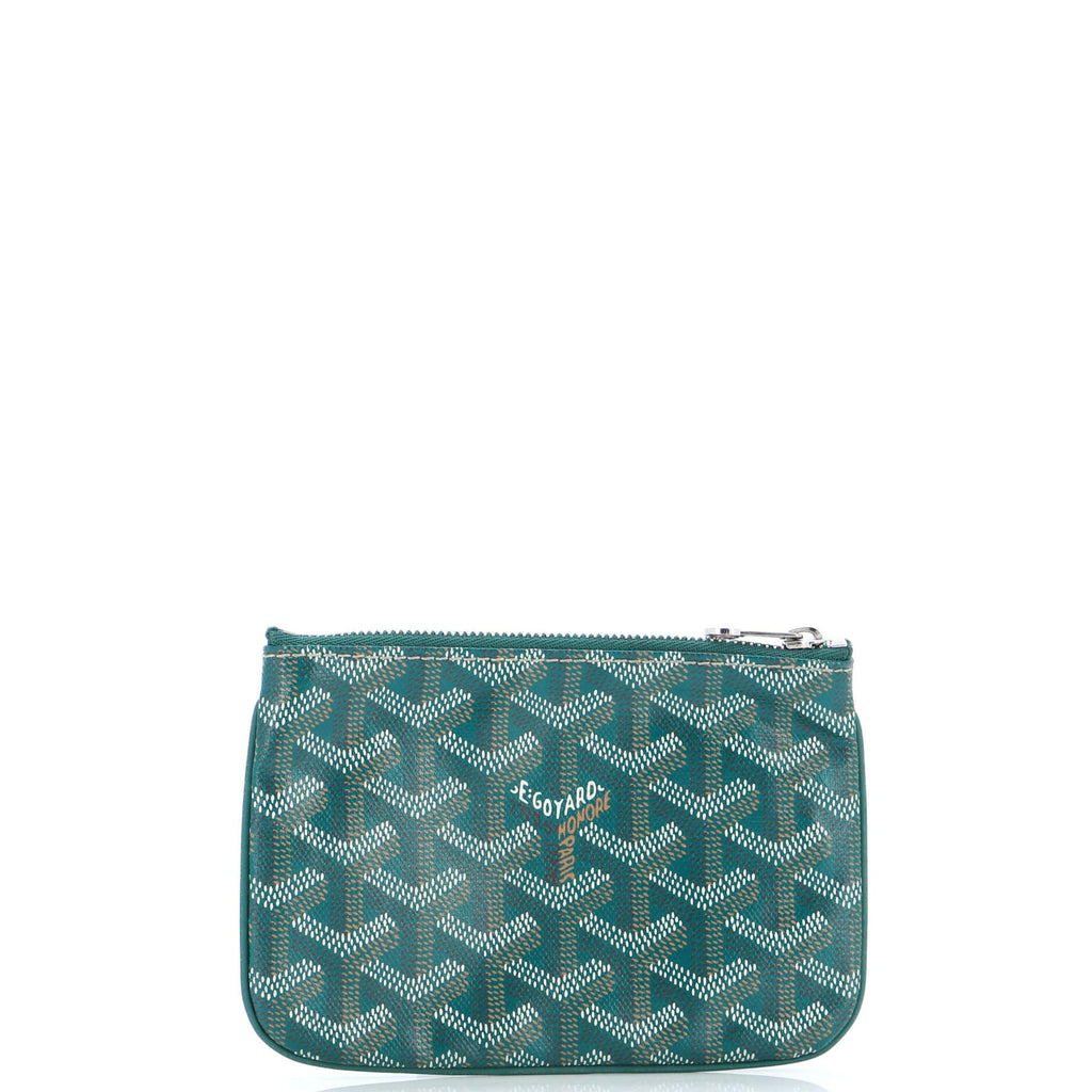Senat Zip Pouch Coated Canvas Mini