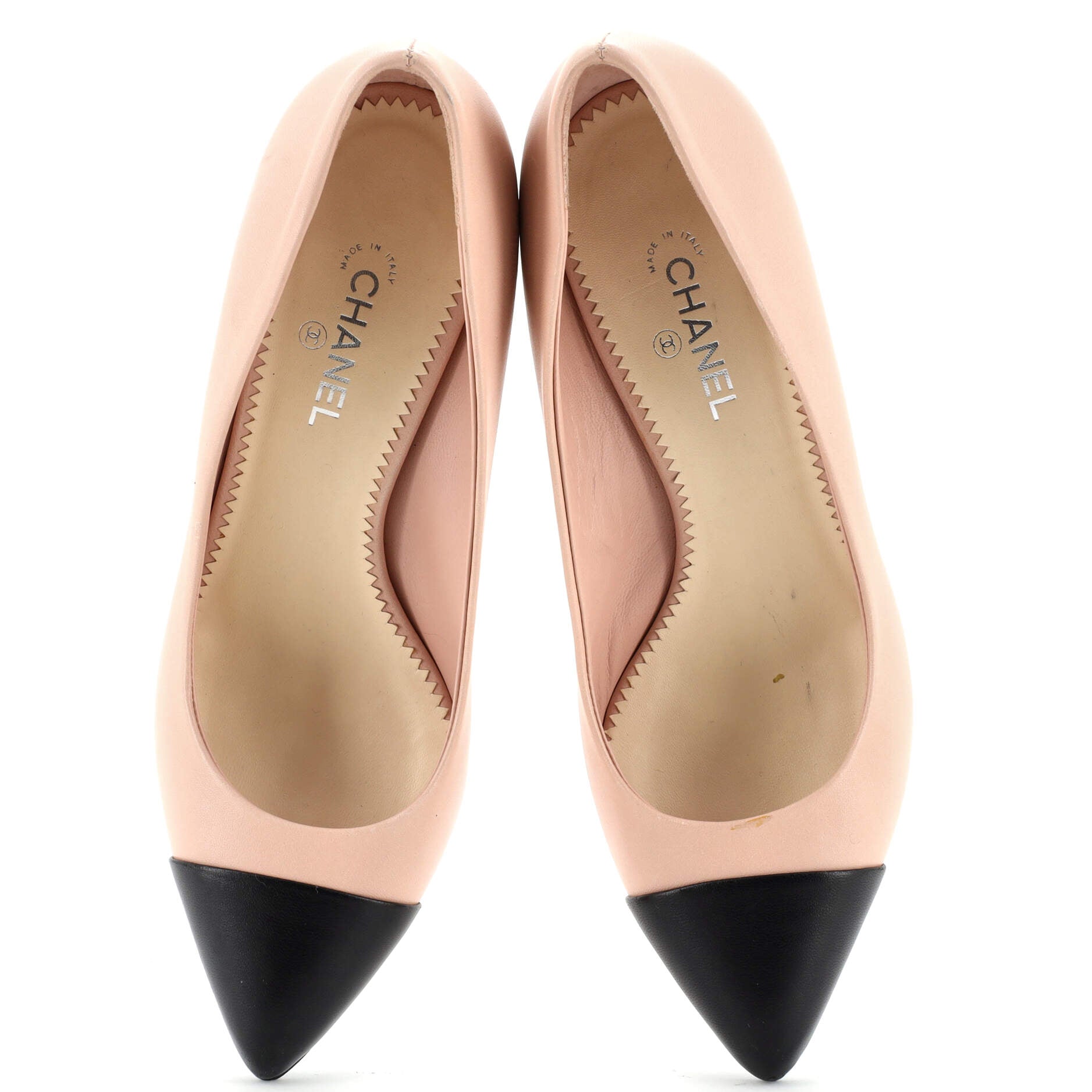 Women's Cap Toe Pumps Leather