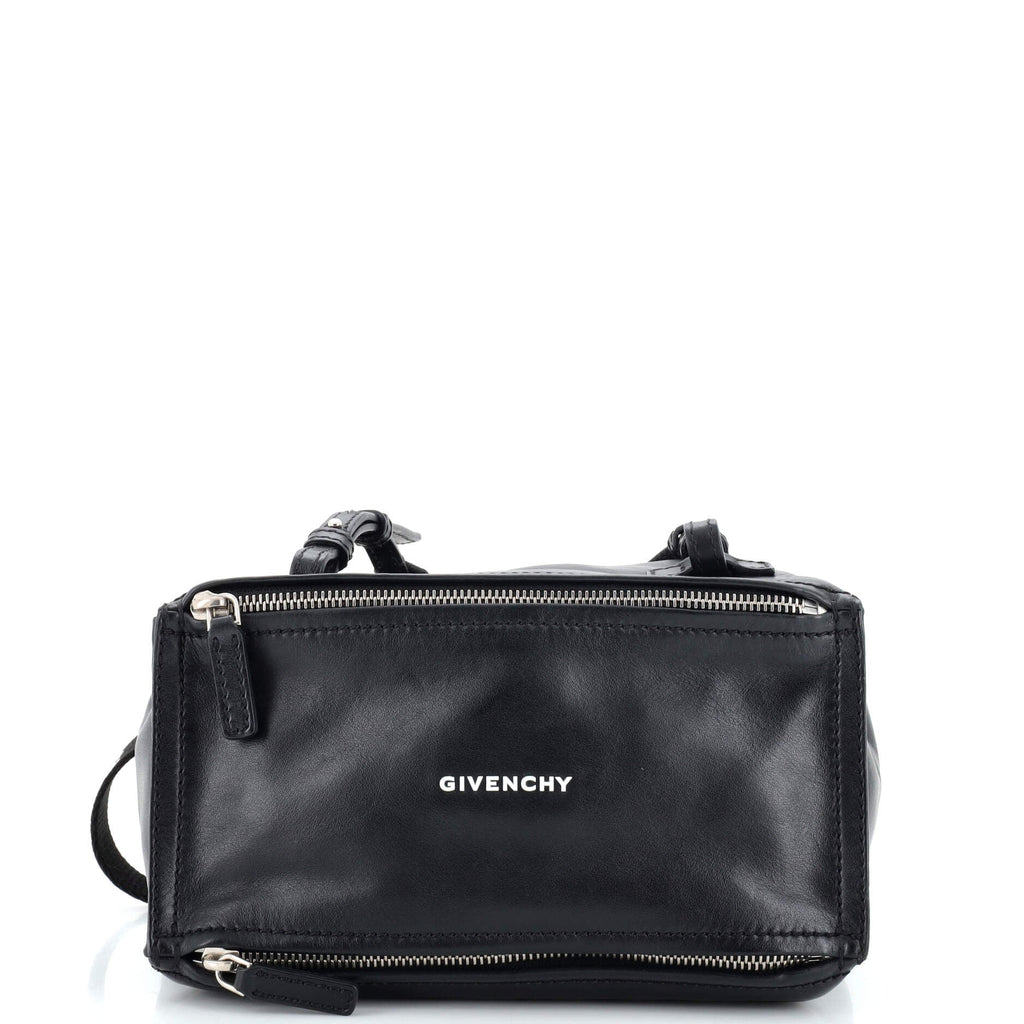 Logo Strap Pandora Bag Leather Mini